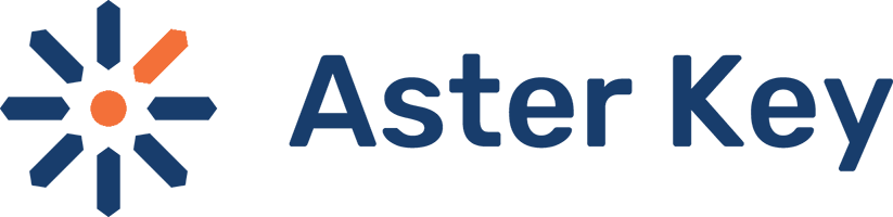 Aster Key Logo